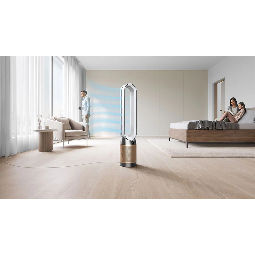 Dyson Purifier Cool Formaldehyde™ TP09 purifying fan (White/Gold) - Image 3