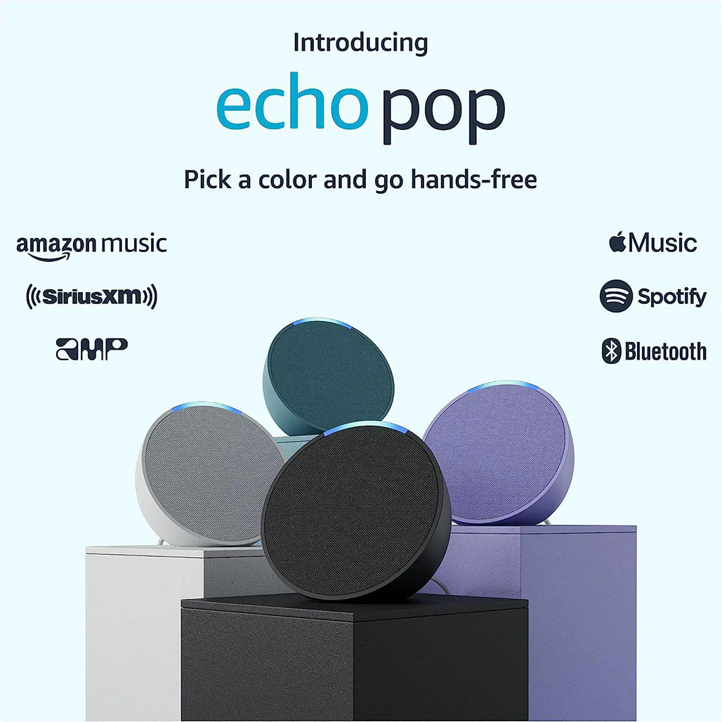 Amazon Echo Pop – Charcoal - Image 6