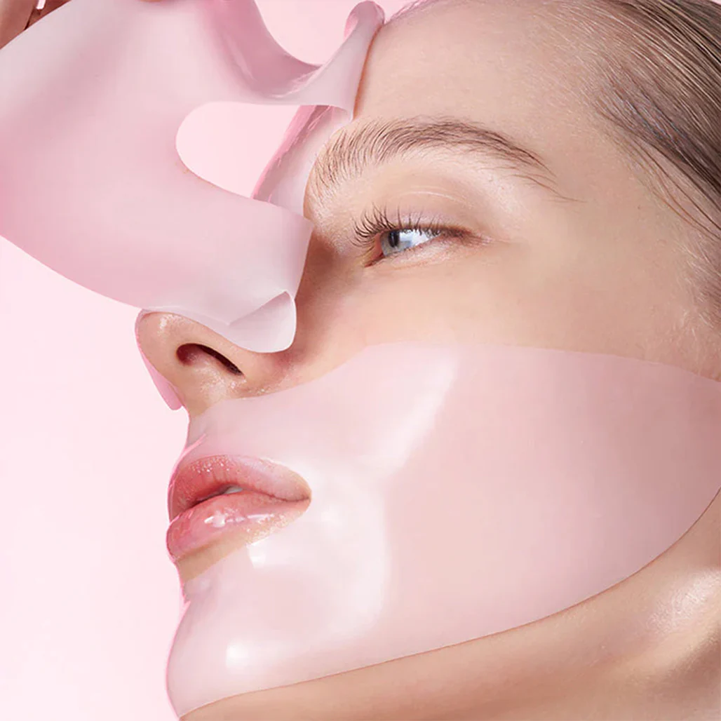 EQQUALBERRY Collagen Pore-Tight Up Hydrogel Mask - 4 Sheets - Image 3