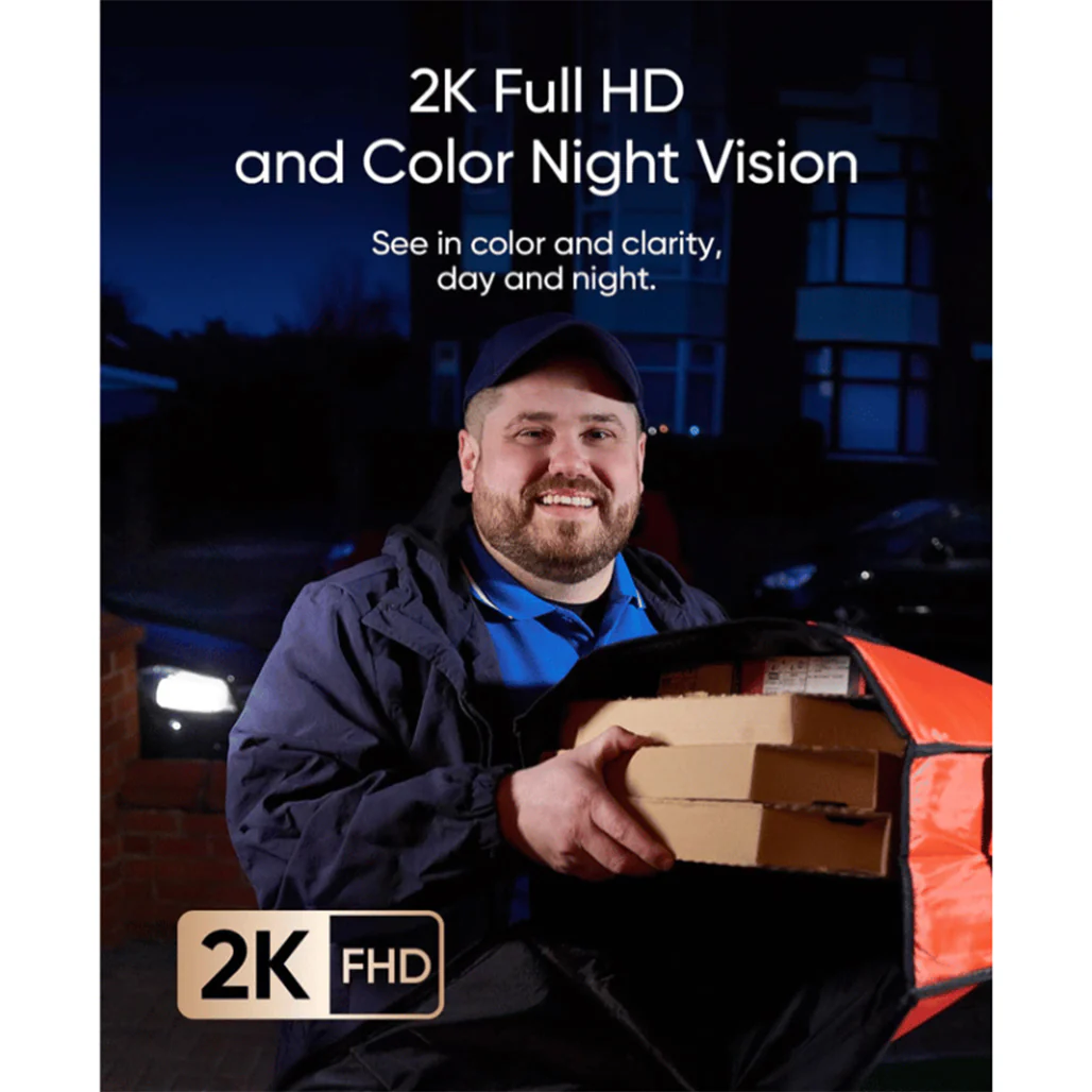 Eufy E340 Doorbell - 2K Video with Dual Cameras - Image 2