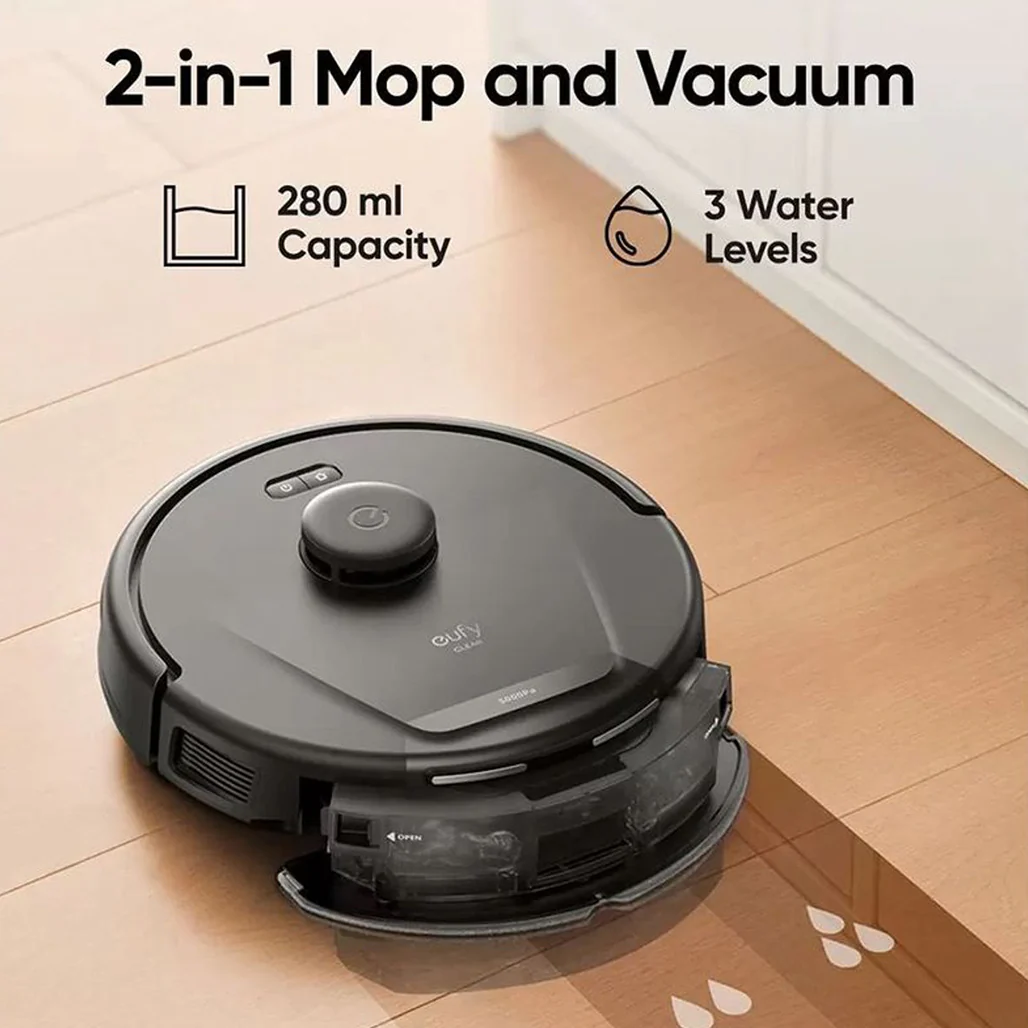 Eufy L60 - Hybrid Robot Vacuum Cleaner - Black - Image 4