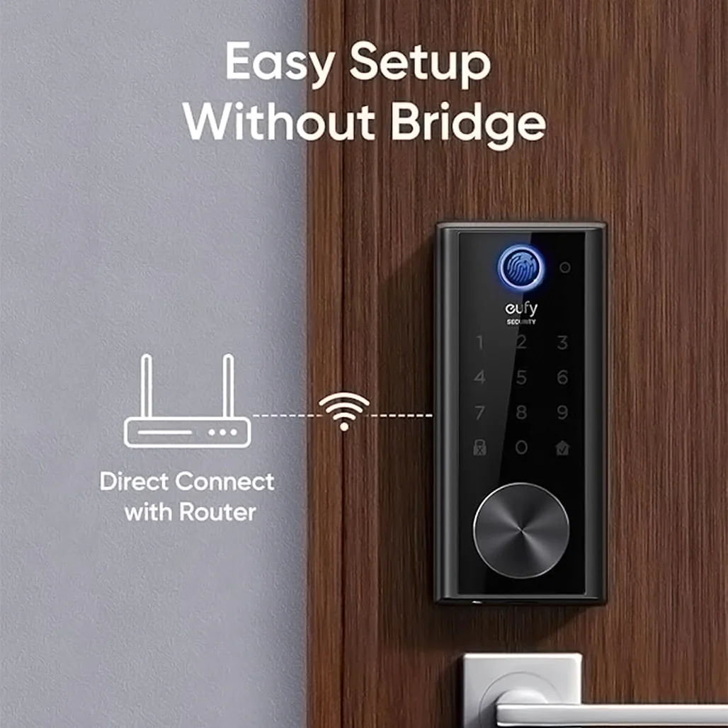 Eufy Security Smart Lock S230 – Keyless Fingerprint Entry - Image 5