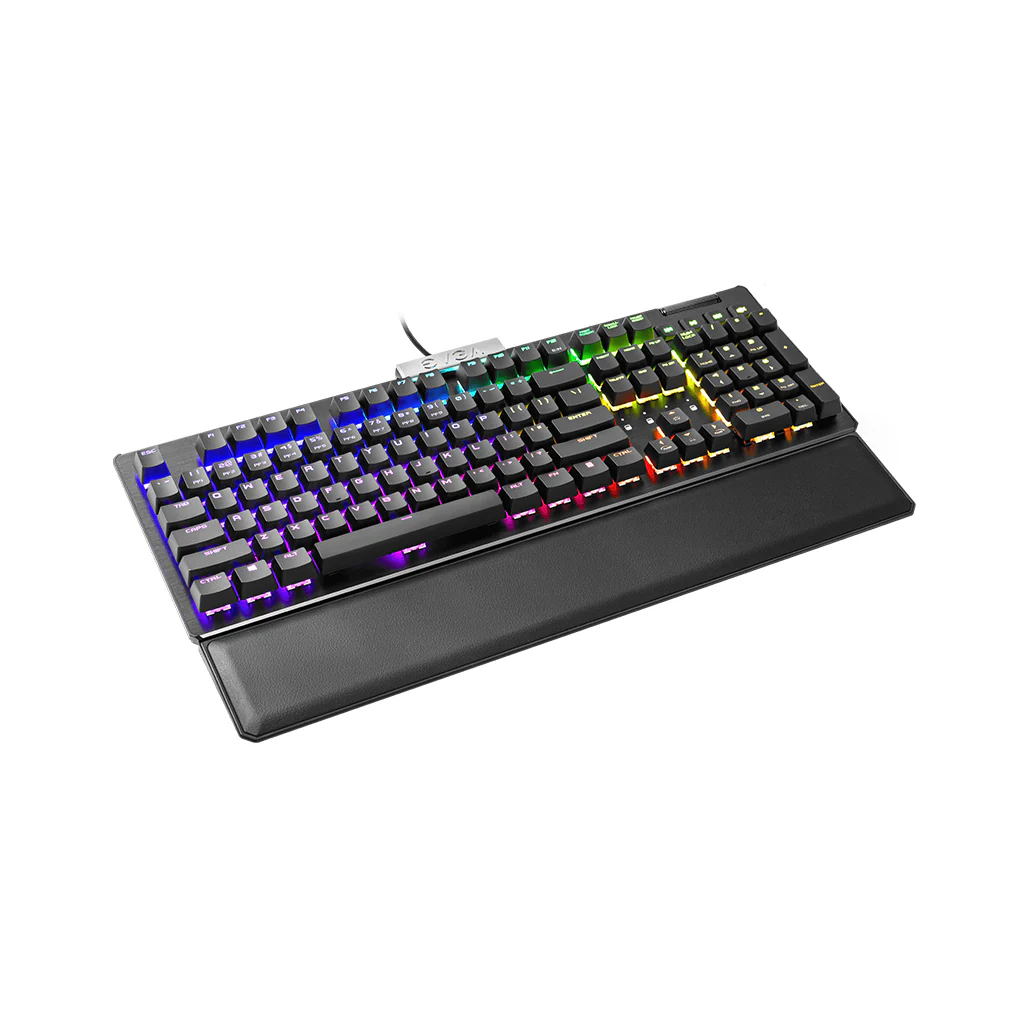 EVGA Z15 - RGB Wired Full-size Mechanical Gaming Keyboard - Linear Silver Switches | 821-W1-15US-KR - Image 4