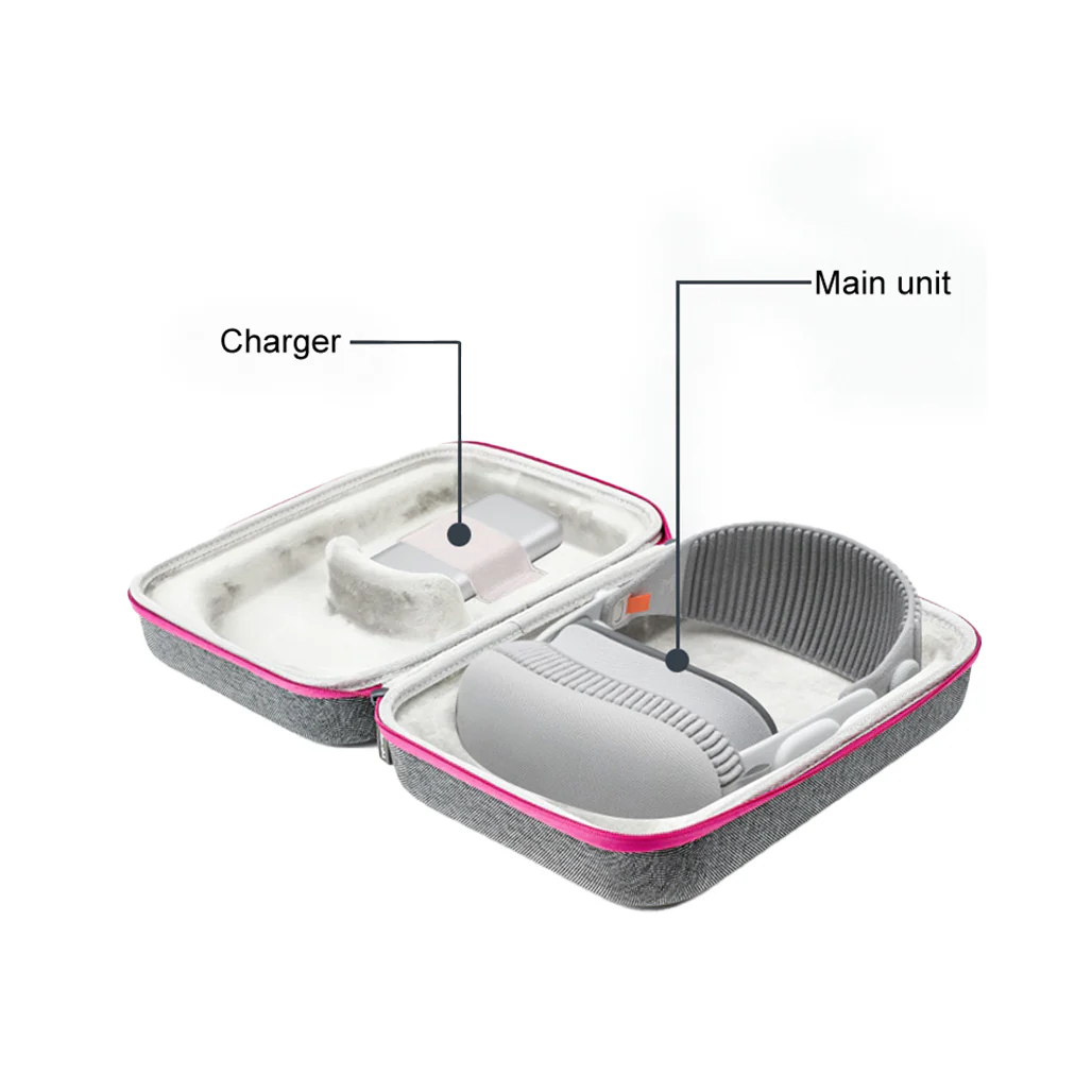 Fanshi Storage Case for Apple Vision Pro - Gray - Image 3