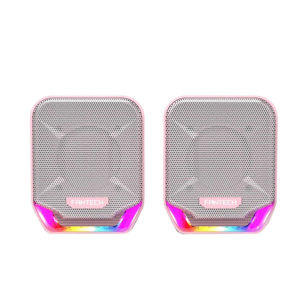 Fantech GS202 SONAR - USB RGB Gaming & Music Speaker (Pink Sakura Edition)