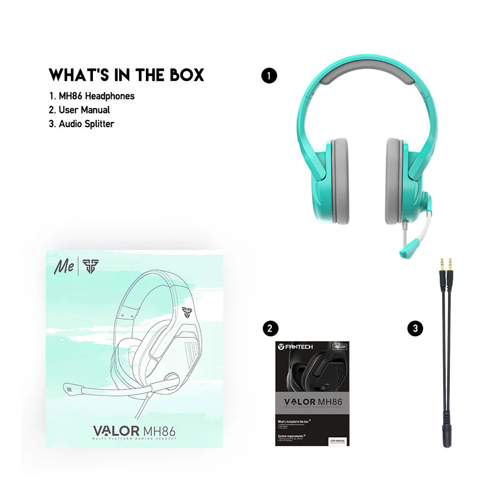 Fantech MH86 VALOR - Gaming Headset - Image 8