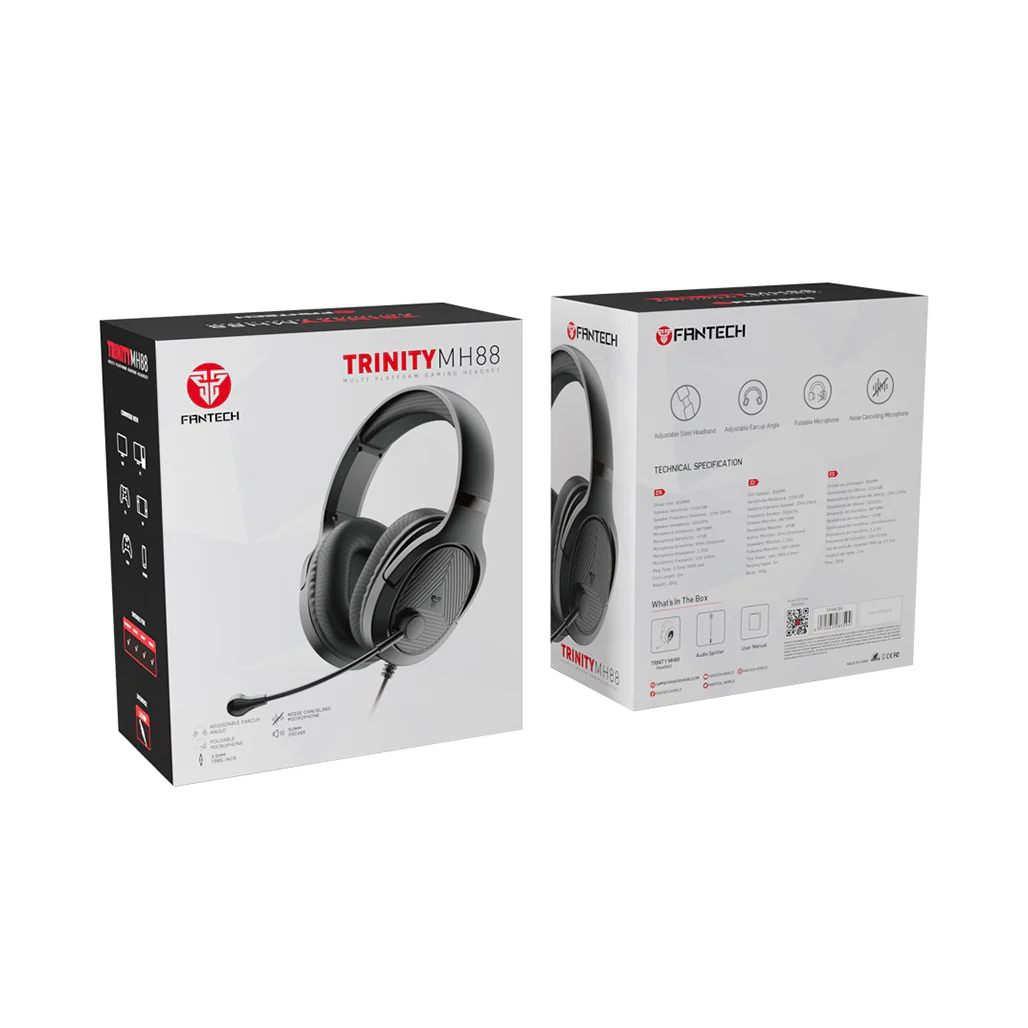 Fantech MH88 Trinity - Multi-Platform Gaming Headset with 50mm Drivers - Image 3