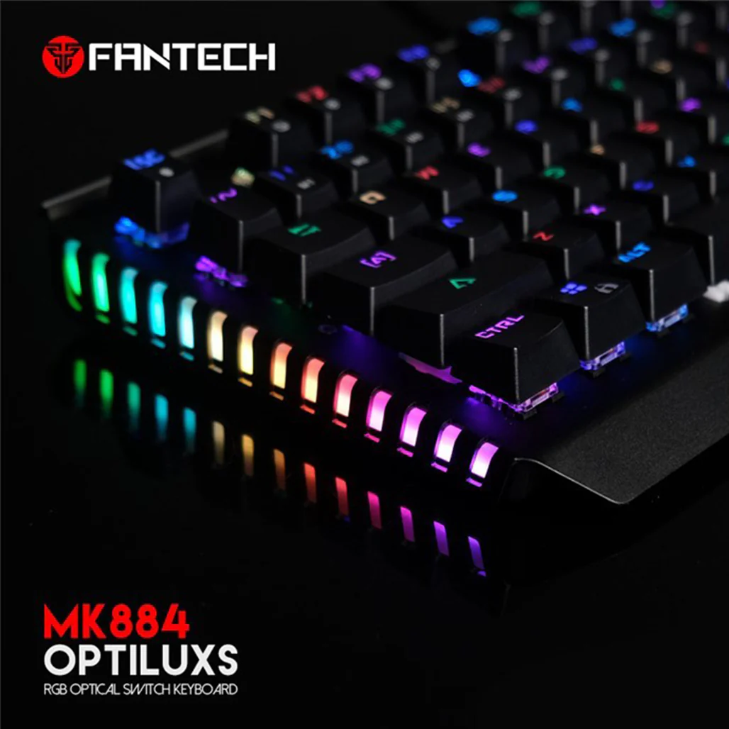 Fantech MK884 Optiluxs - RGB Optical Switch Mechanical Keyboard - Image 3