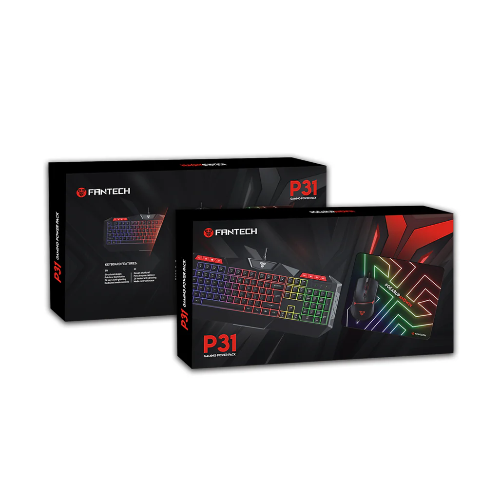 Fantech P31 Gaming Combo 3-in-1: Keyboard, Mouse, and Mouse Pad - Image 3