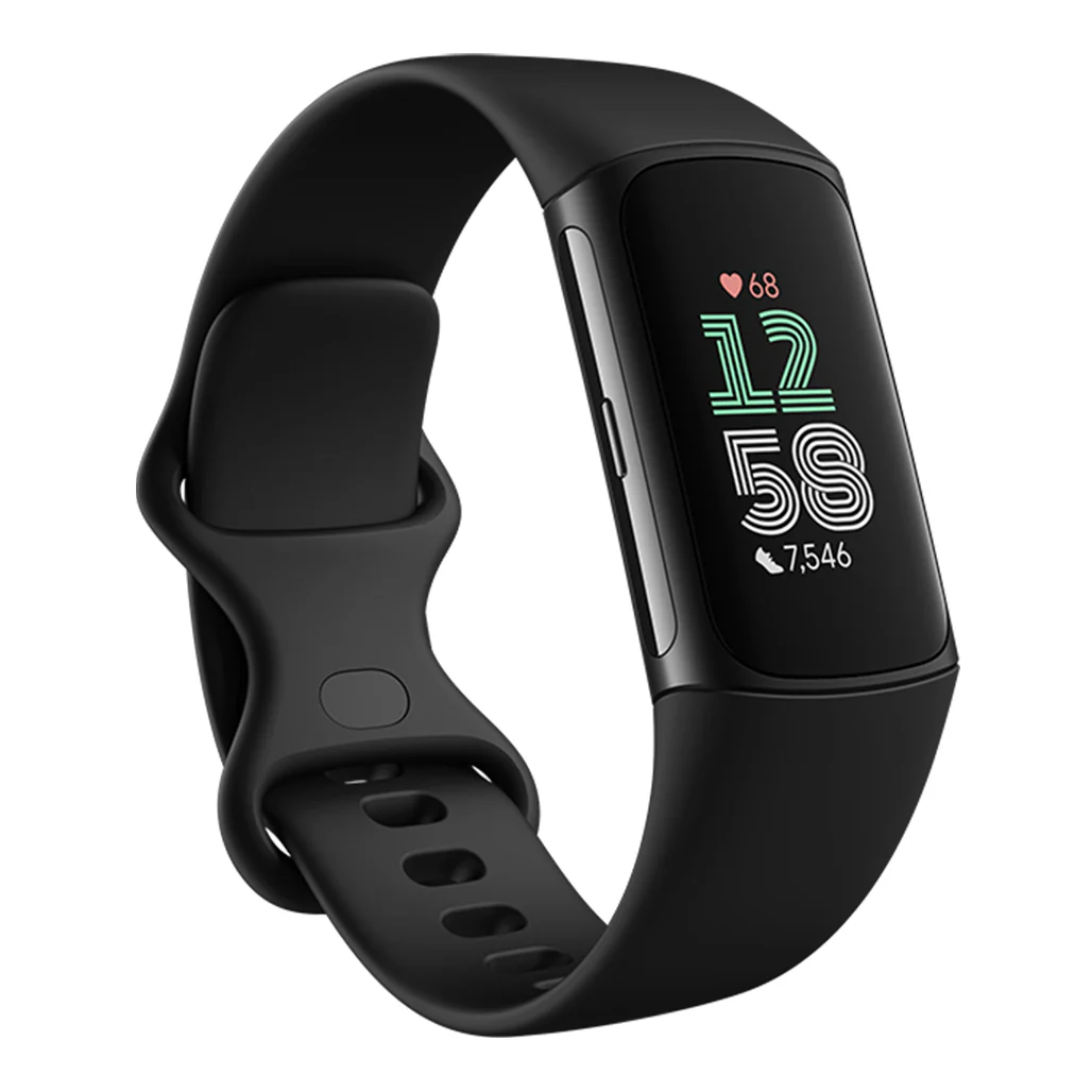 Fitbit Charge 6 - Premium Fitness Tracker - Obsidian/Black Aluminum - Image 2