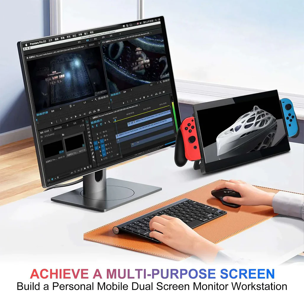 G-STORY 10.1" Portable Monitor for Nintendo Switch - Image 6