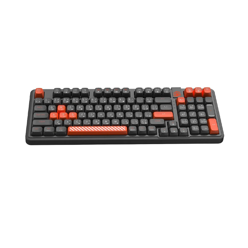 GamerTek Arcade Keys Wireless Mechanical Gaming Keyboard - Black - Image 2