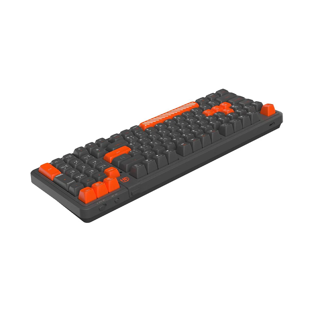 GamerTek Arcade Keys Wireless Mechanical Gaming Keyboard - Black - Image 4