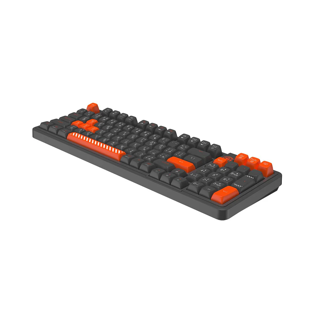 GamerTek Arcade Keys Wireless Mechanical Gaming Keyboard - Black - Image 5