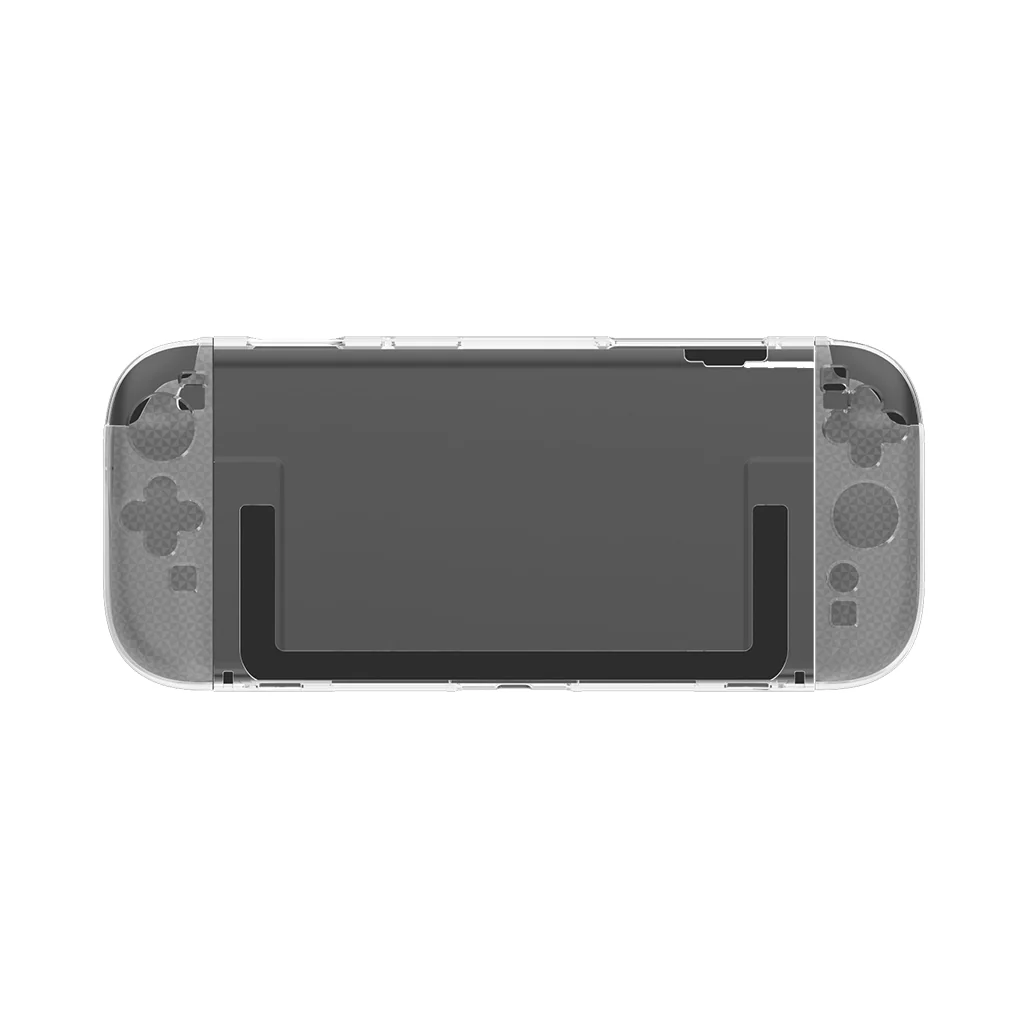 GamerTek Crystal Clear Protective Case for Nintendo Switch 2 – Slim, Lightweight Silicone Cover