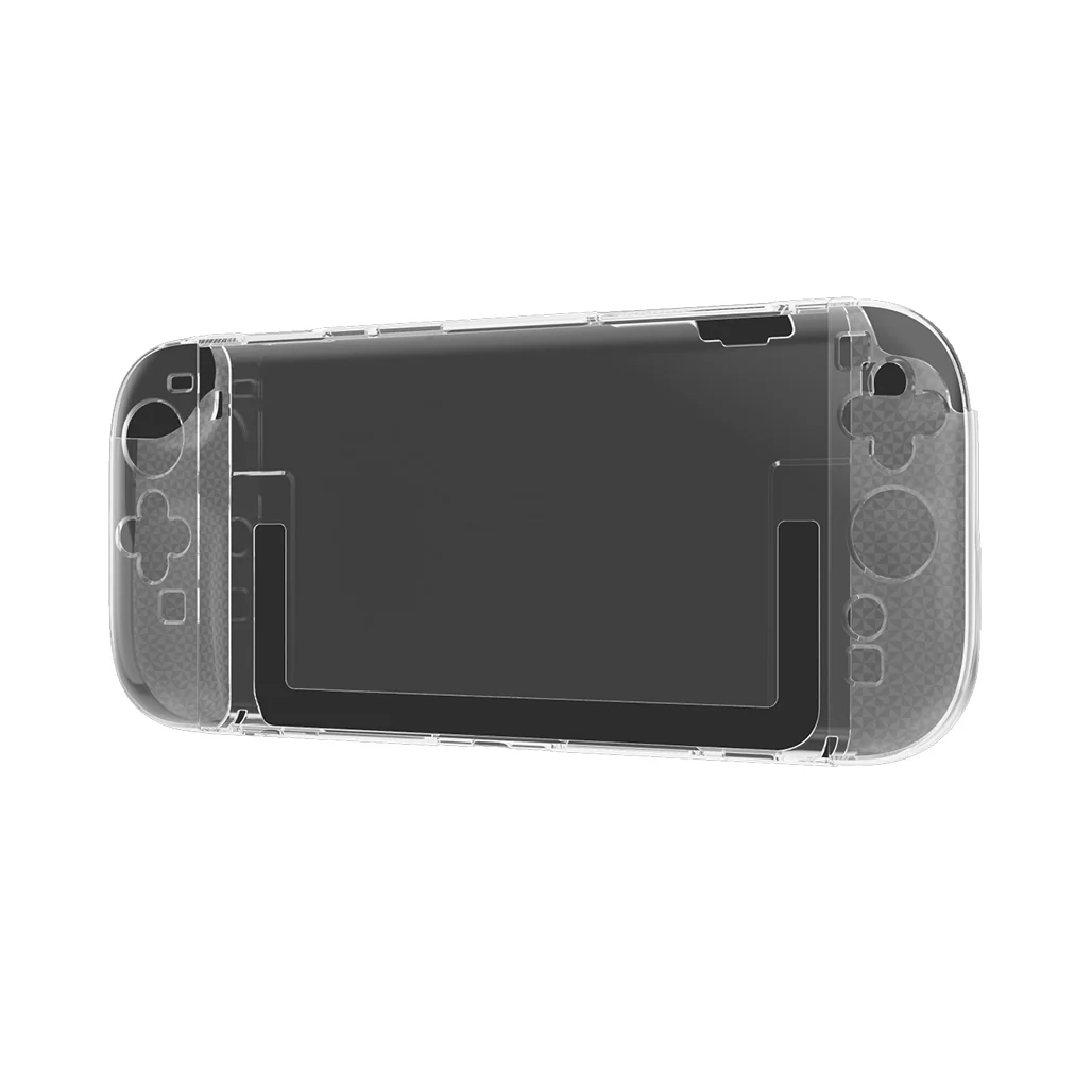GamerTek Crystal Clear Protective Case for Nintendo Switch 2 – Slim, Lightweight Silicone Cover - Image 2