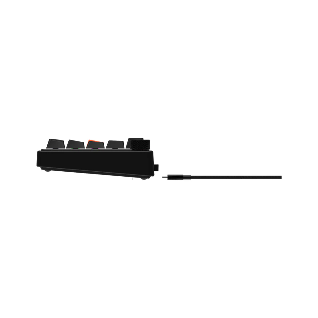 GamerTek Fusion 65% Wireless Mechanical Gaming Keyboard - Black - Image 5