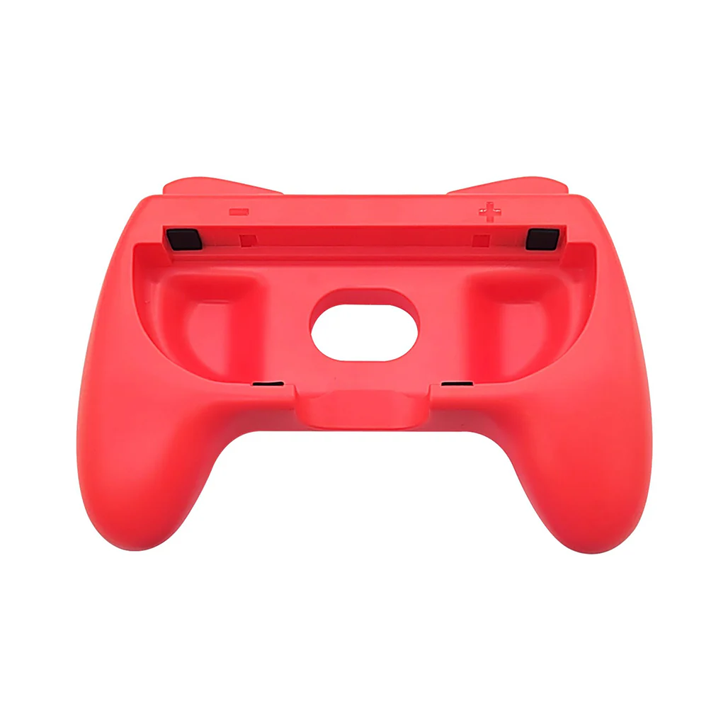 GamerTek Nintendo Switch 2 Controller Grips Ergonomic Blue & Red Joy-Con Handles - Image 3