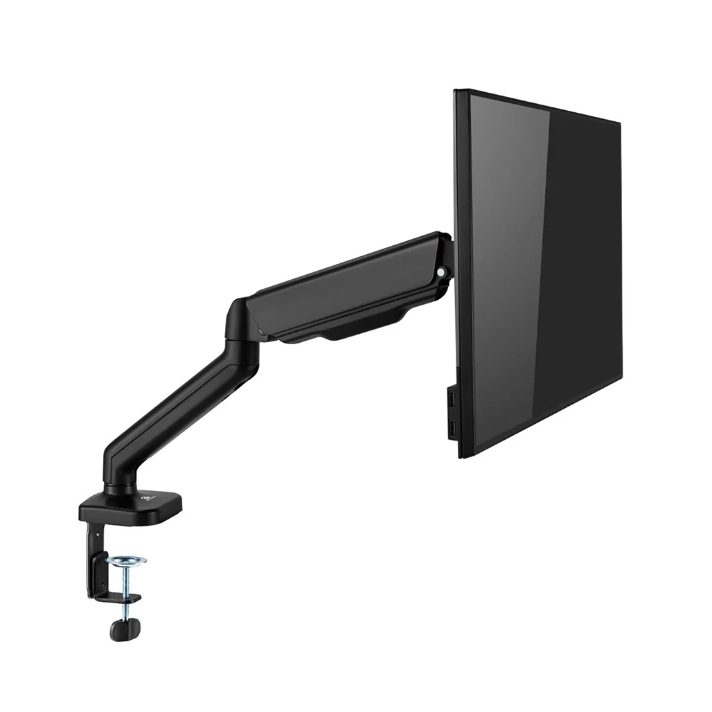 GamerTek Pivot Core Single/Dual Monitor Arm – Black - Image 13