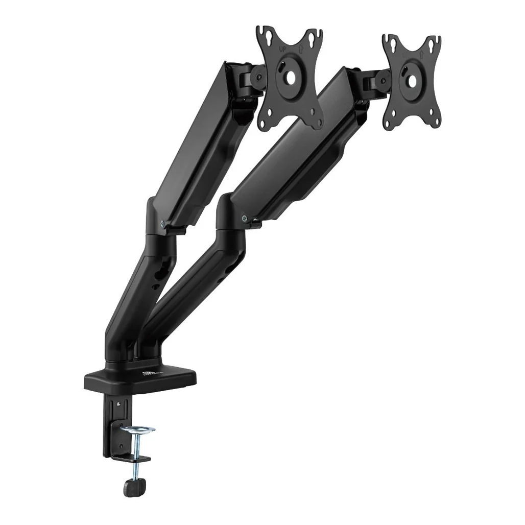 GamerTek Pivot Core Single/Dual Monitor Arm – Black - Image 17