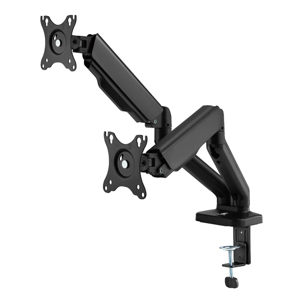 GamerTek Pivot Core Single/Dual Monitor Arm – Black - Image 18