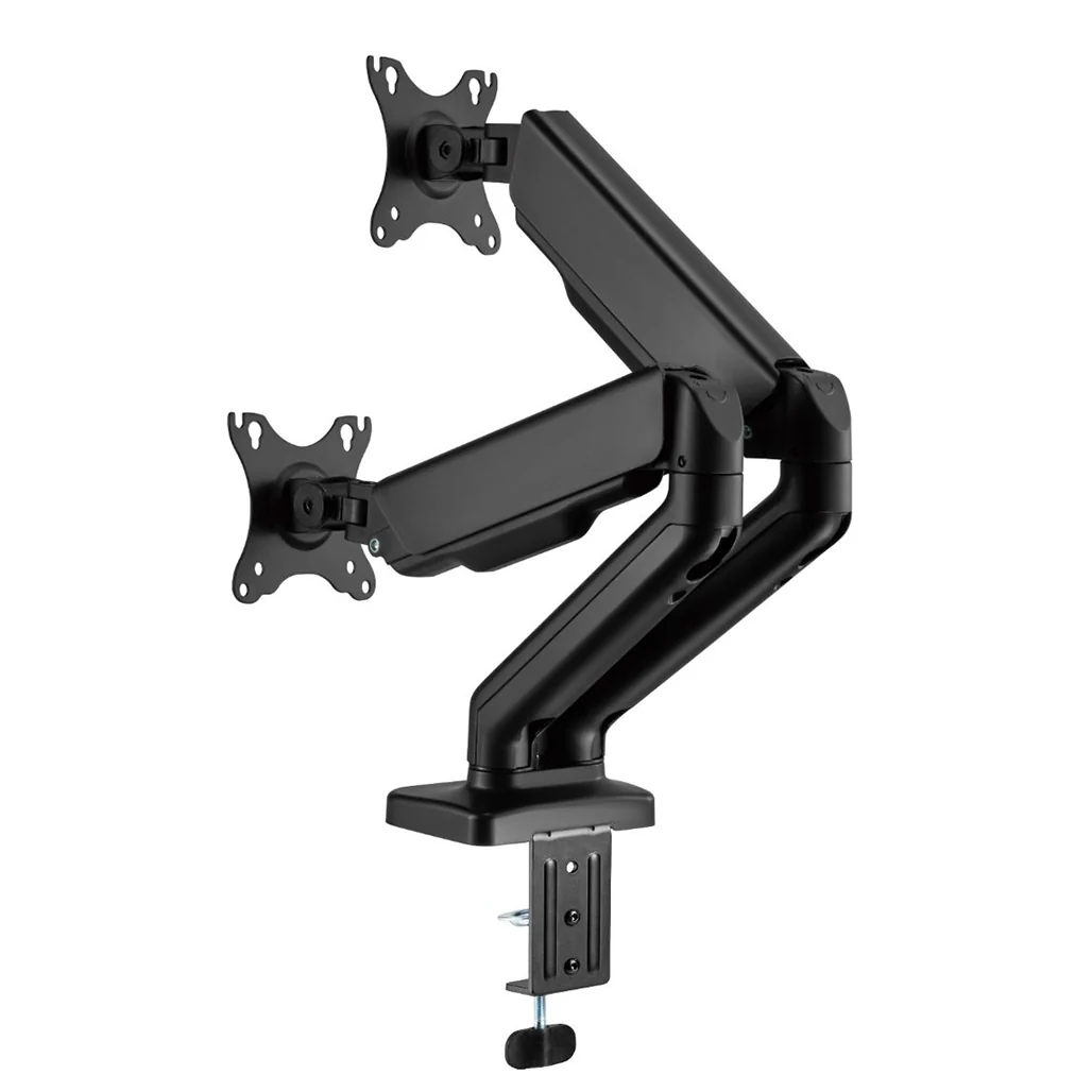 GamerTek Pivot Core Single/Dual Monitor Arm – Black - Image 19