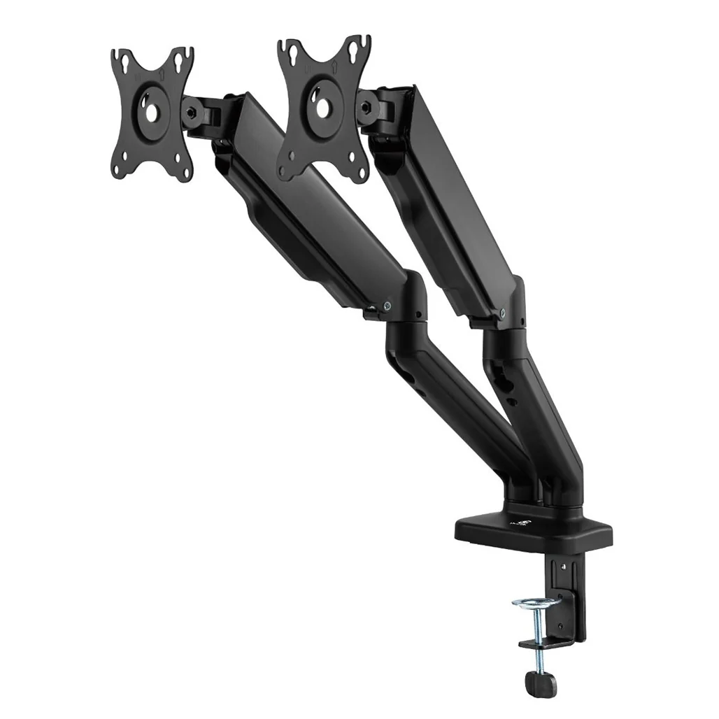 GamerTek Pivot Core Single/Dual Monitor Arm – Black - Image 21