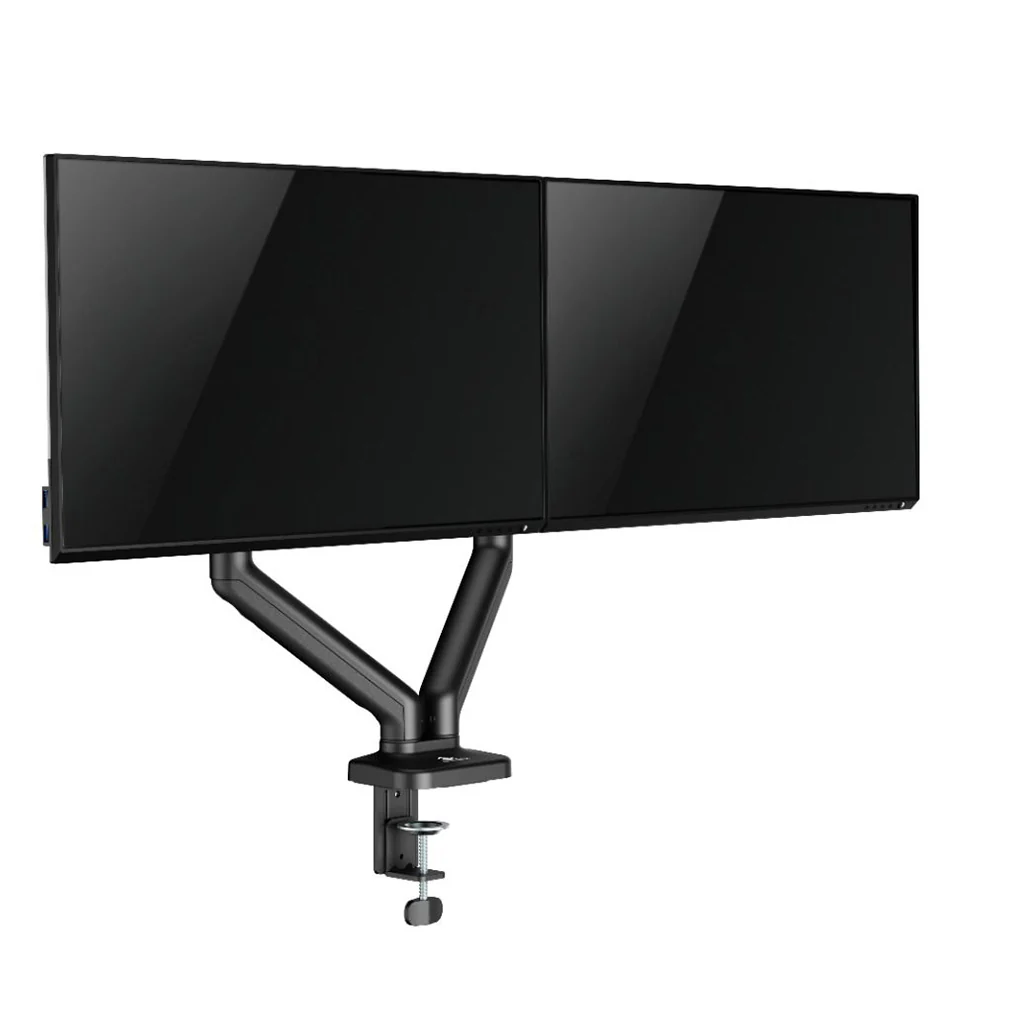 GamerTek Pivot Core Single/Dual Monitor Arm – Black - Image 23