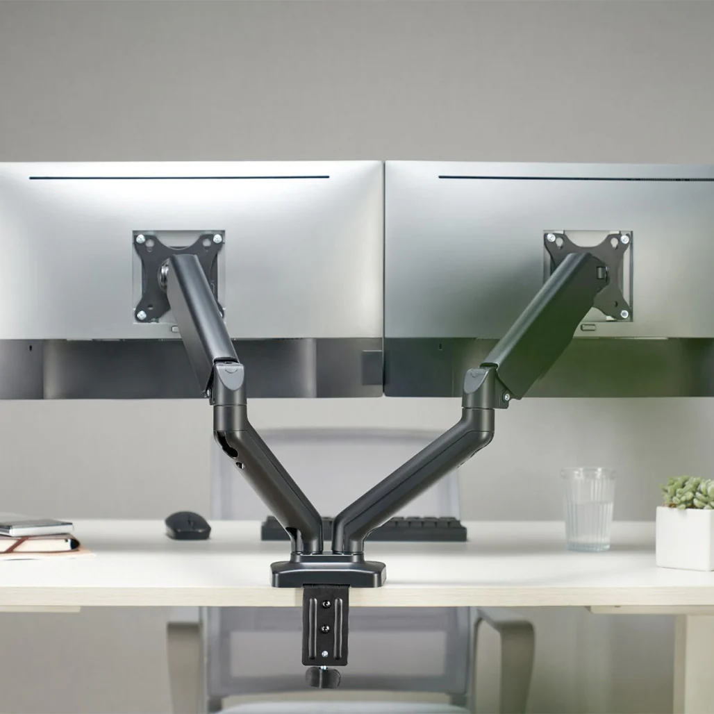 GamerTek Pivot Core Single/Dual Monitor Arm – Black - Image 30