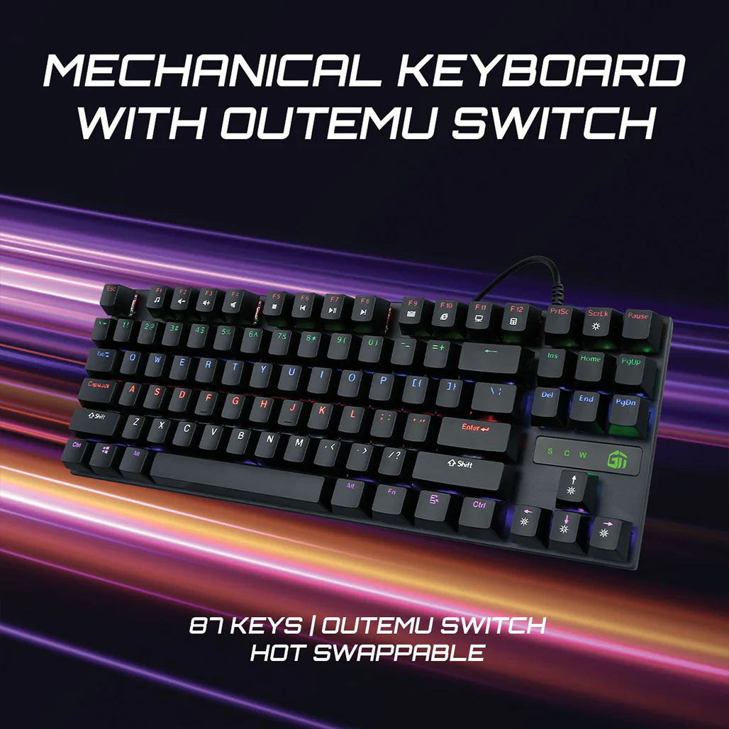 GamerTek Power Pack 4-in-1 Gaming Bundle with RGB Keyboard - Image 11