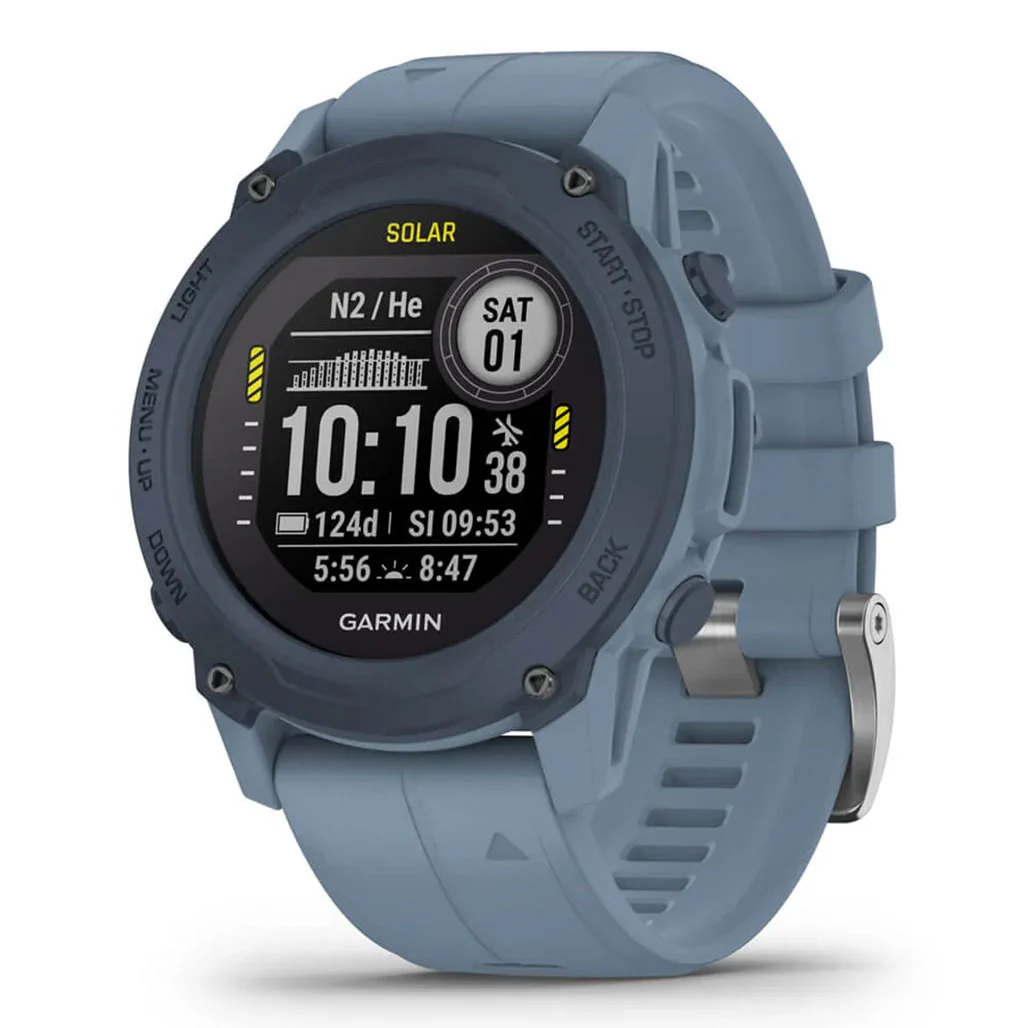 Garmin Descent G1 Solar - 010-02604-13 - Dive Computer - Hurricane Blue