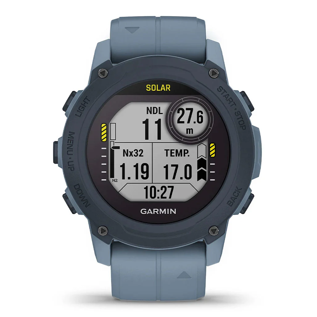 Garmin Descent G1 Solar - 010-02604-13 - Dive Computer - Hurricane Blue - Image 2