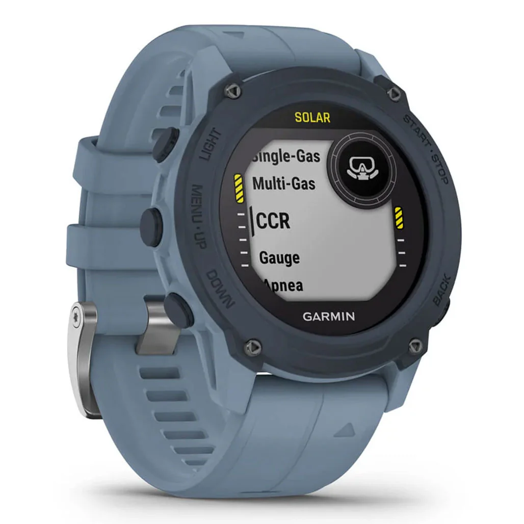 Garmin Descent G1 Solar - 010-02604-13 - Dive Computer - Hurricane Blue - Image 4