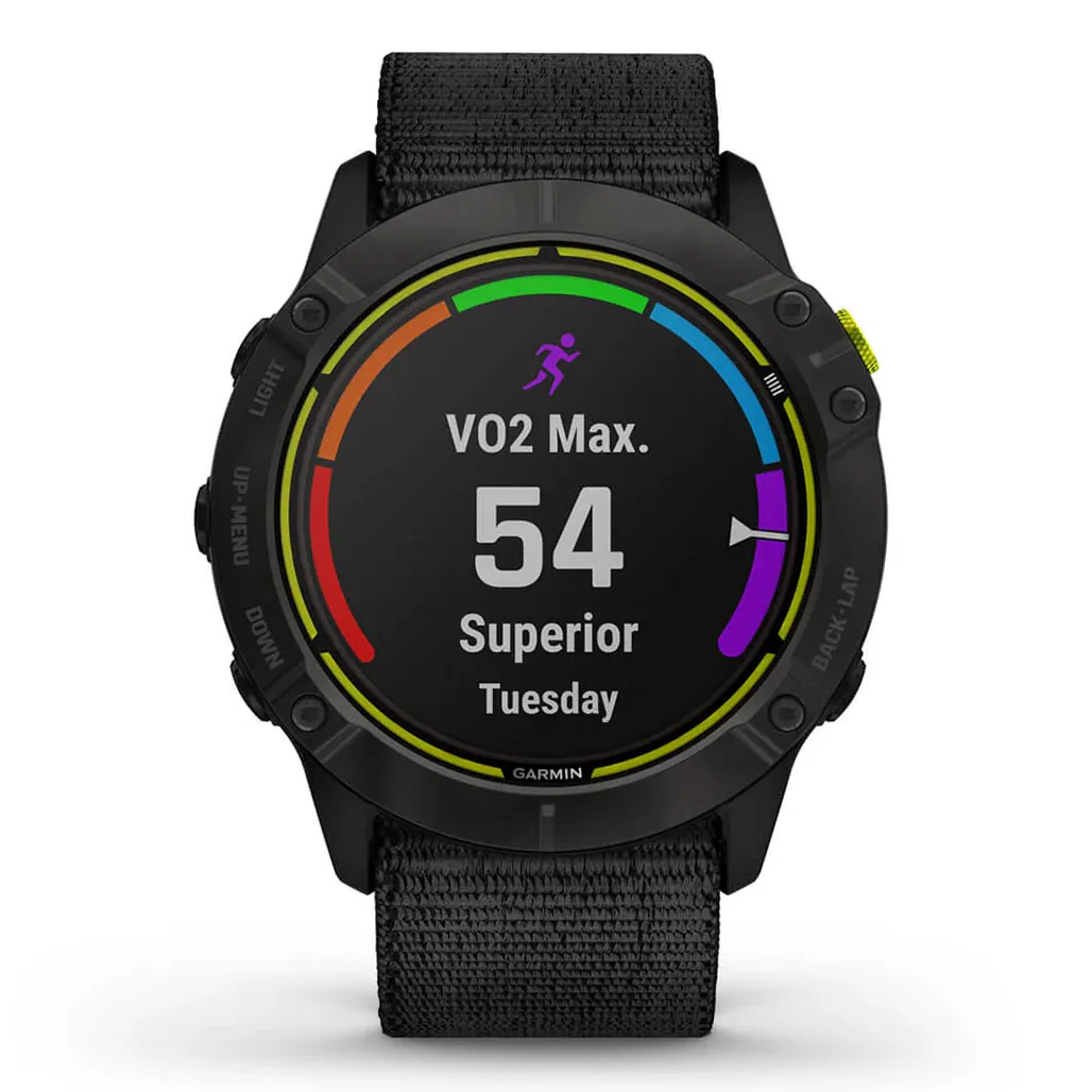 Garmin Enduro - 010-02408-01 - Carbon Gray DLC Titanium with Black UltraFit Nylon Strap - Image 3