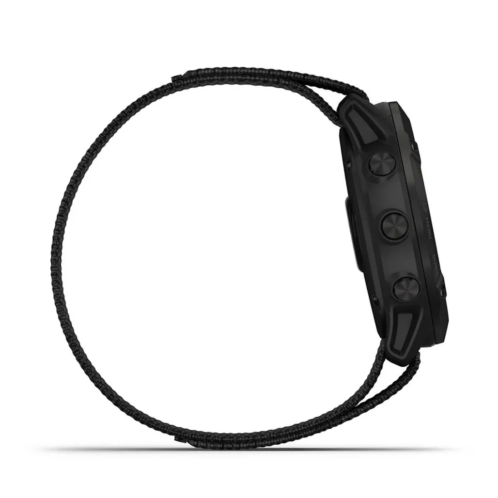 Garmin Enduro - 010-02408-01 - Carbon Gray DLC Titanium with Black UltraFit Nylon Strap - Image 6
