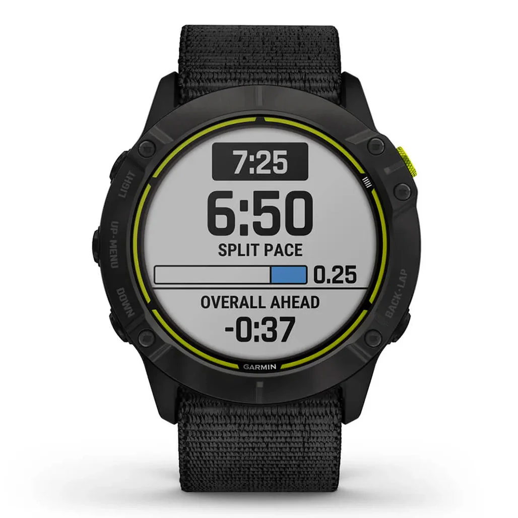 Garmin Enduro - 010-02408-01 - Carbon Gray DLC Titanium with Black UltraFit Nylon Strap - Image 7