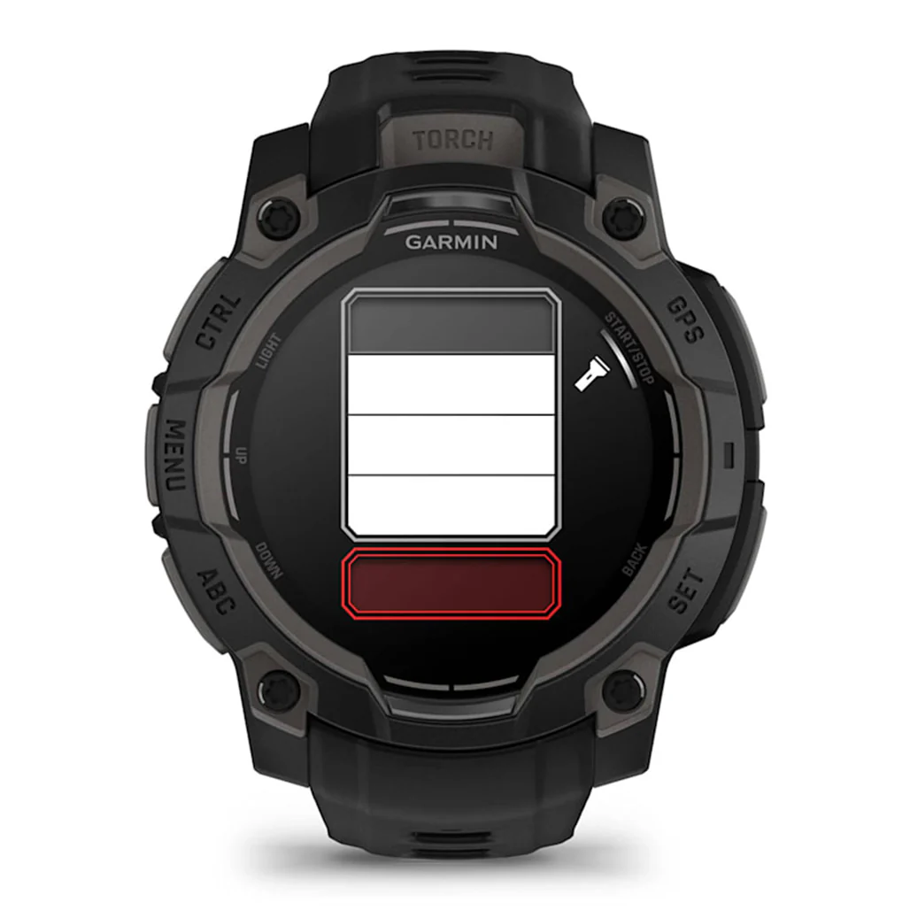 Garmin Instinct 3 45mm AMOLED - Black with Black Band - Image 5