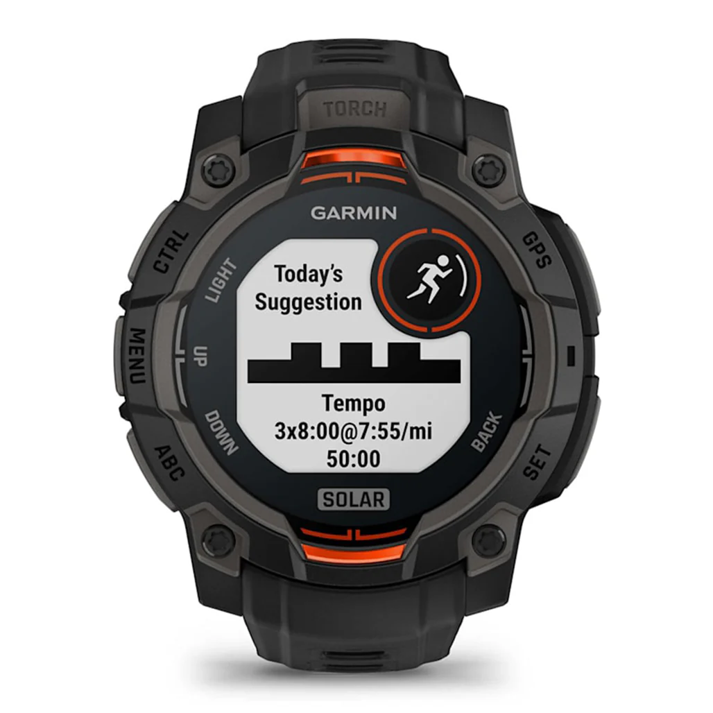 Garmin Instinct 3 45mm Solar - Black with Black Band - Image 16