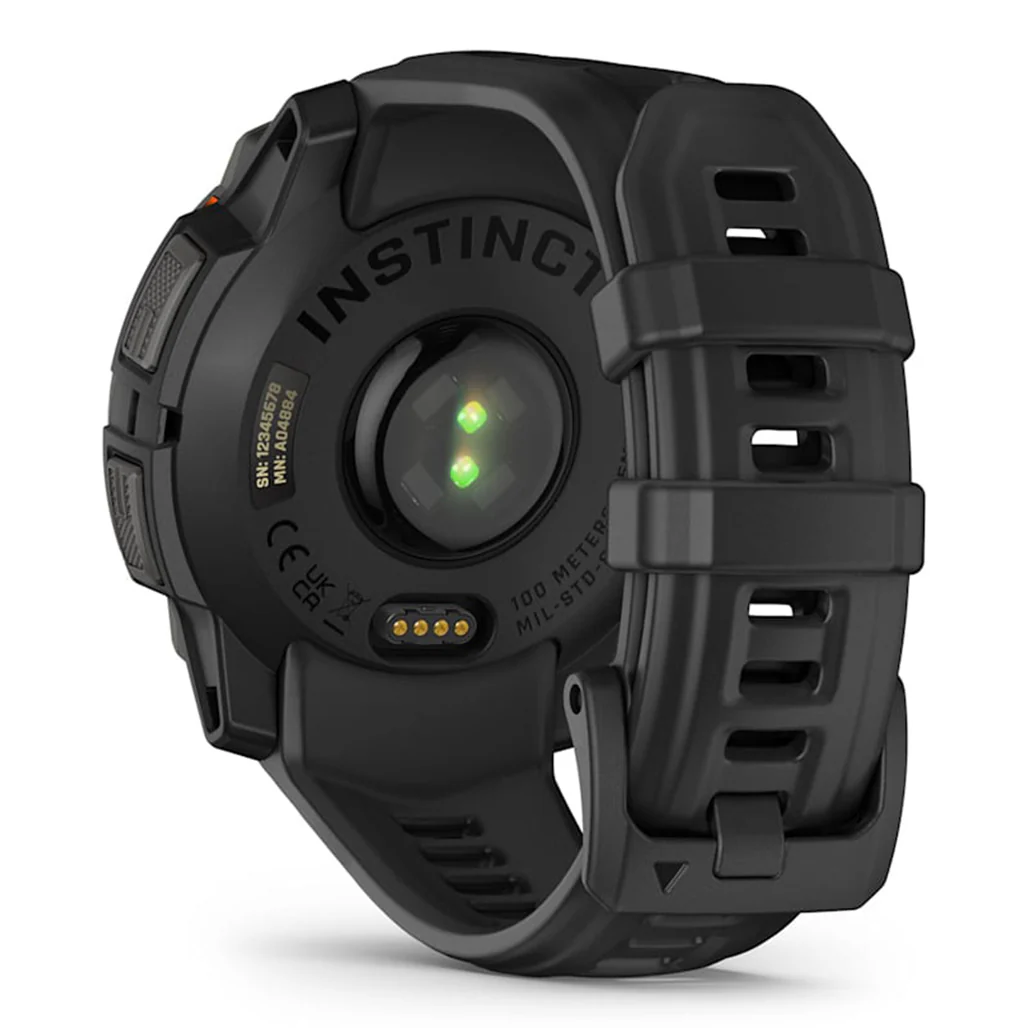 Garmin Instinct 3 45mm Solar - Black with Black Band - Image 17