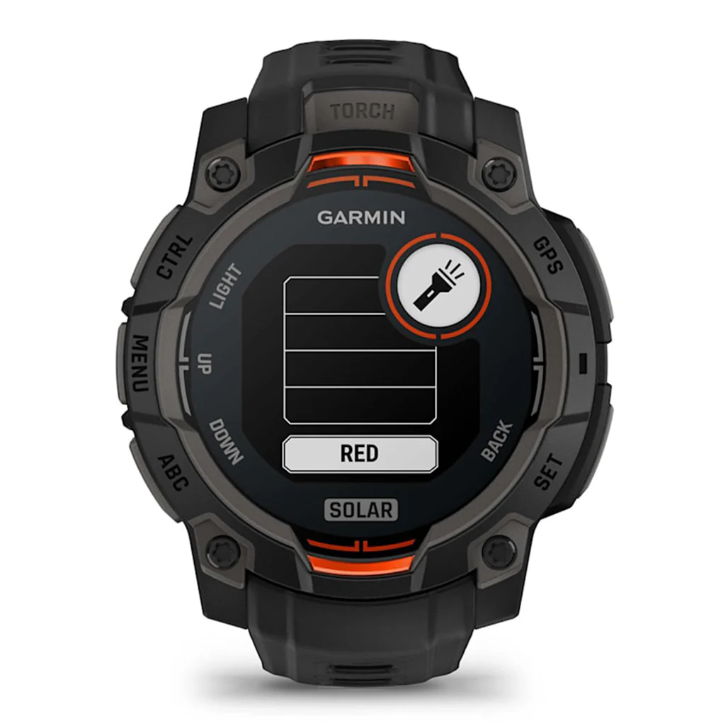 Garmin Instinct 3 45mm Solar - Black with Black Band - Image 5