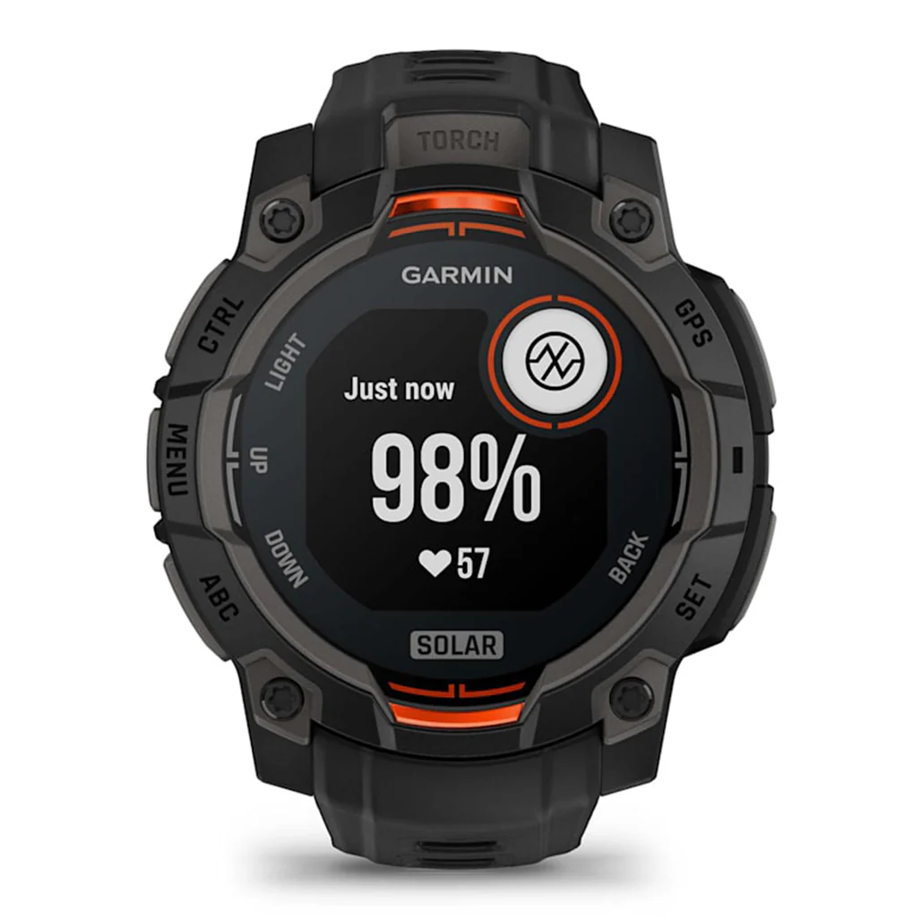 Garmin Instinct 3 45mm Solar - Black with Black Band - Image 7