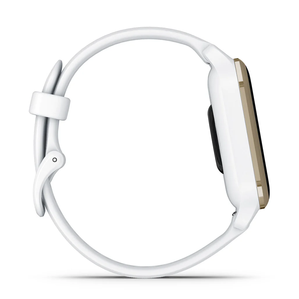Garmin Venu SQ2 - 010-02701-11 - Cream Gold Aluminium Bezel with White Case and Silicone Band - Image 8