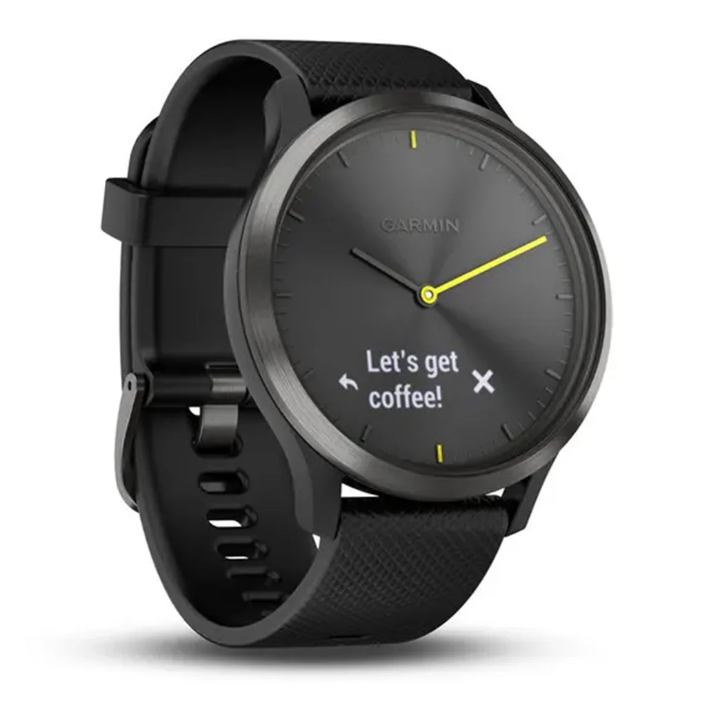 Garmin vívomove HR - Black with Slate Hardware (Large) - Image 3