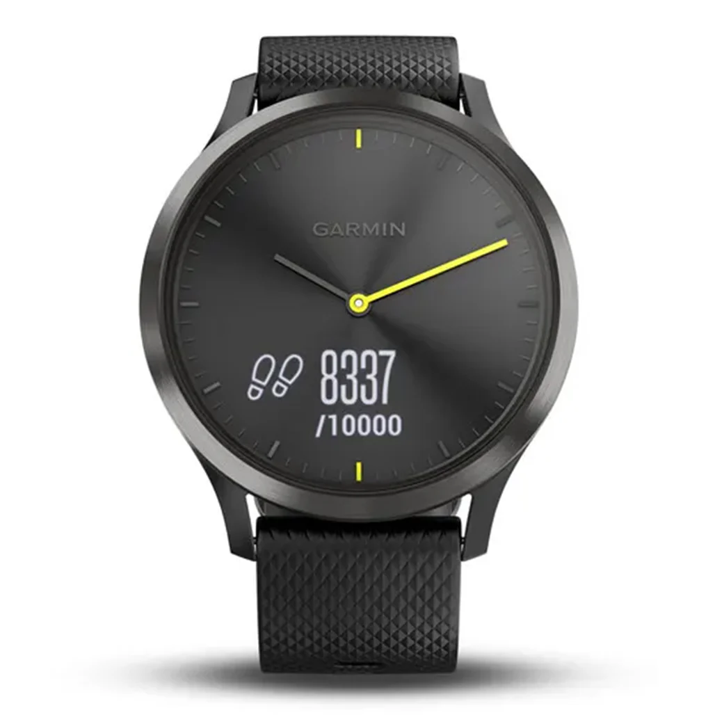 Garmin vívomove HR - Black with Slate Hardware (Large) - Image 4