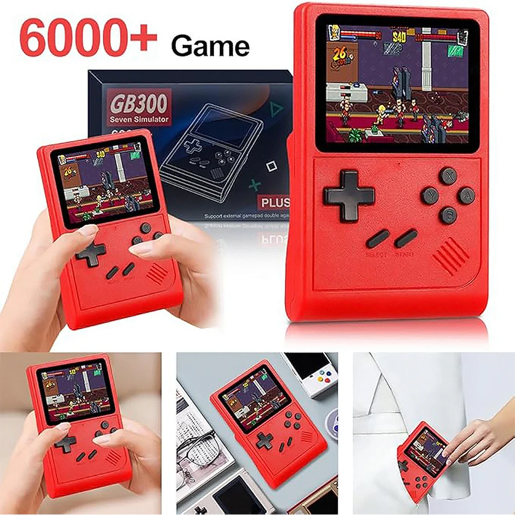 GB300 Handheld Game Console – Built-in 8GB Storage, 3" Screen, 6000+ Classic Retro Games, Multi-Emulator Support - Image 7