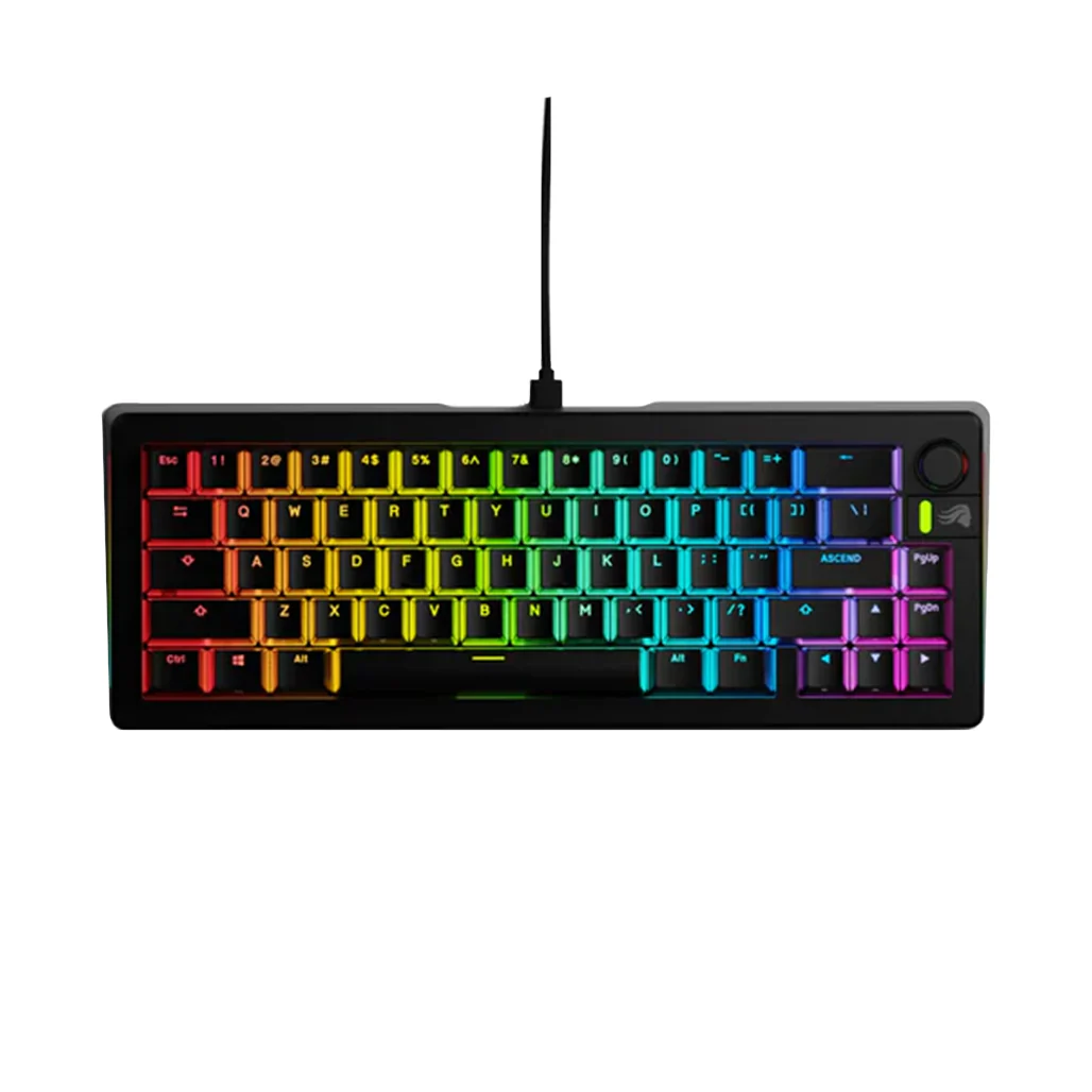 Glorious GMMK 3 75% Mechanical Gaming Keyboard with Arabic Keys – Red Switch