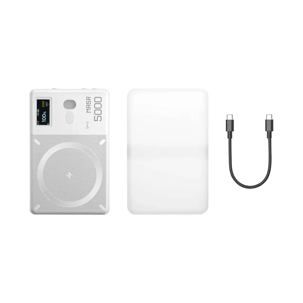 Godox MA5R Magnetic Full-Color LED Light with Bluetooth & NFC – Pocket-Sized Video Lighting for Content Creators - Image 2