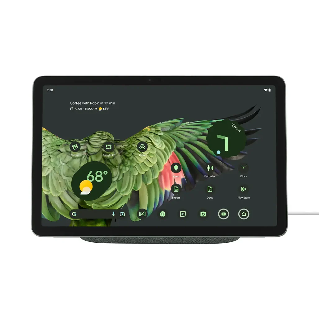 Google Pixel Tablet with Charging Speaker Dock - 11" - 256GB - Wi-Fi - Hazel