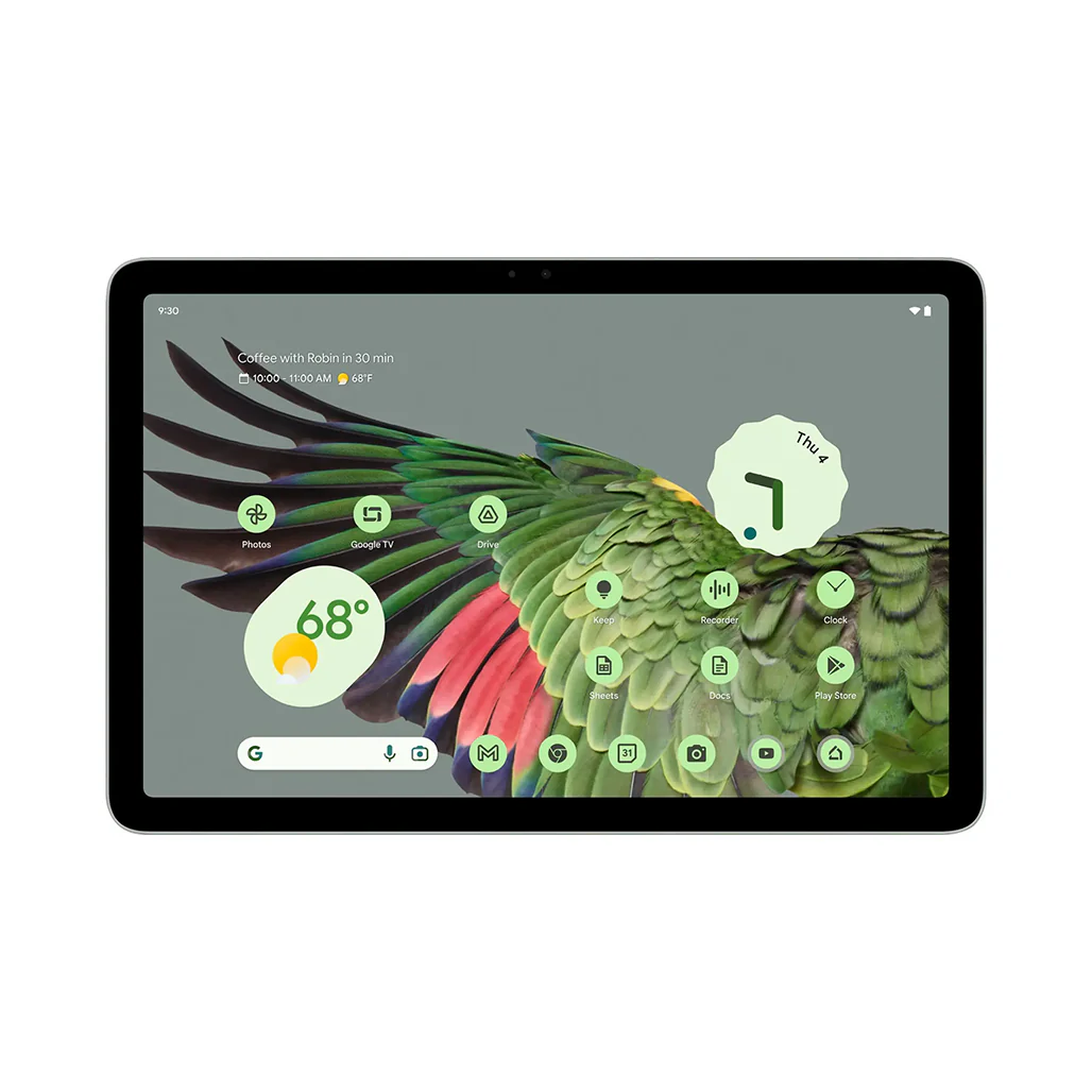 Google Pixel Tablet with Charging Speaker Dock - 11" - 256GB - Wi-Fi - Hazel - Image 6