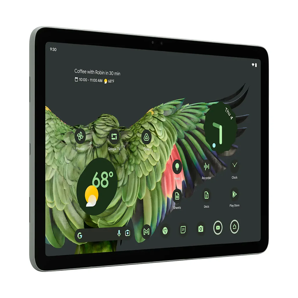 Google Pixel Tablet with Charging Speaker Dock - 11" - 256GB - Wi-Fi - Hazel - Image 7